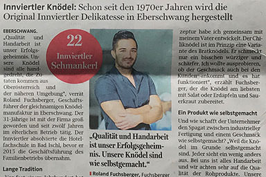 Rieder & SchÃ¤rdinger Volkszeitung 2017